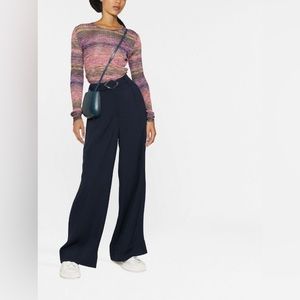 GANNI high-waisted tailored trousers